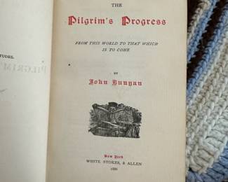 1886 The Pilgrim's Progress by John Bunyan