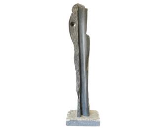 Lovely soapstone sculpture by C. David Breeden '87 (Virginia, d. 2006)