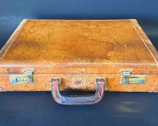 Vintage Renwick Canada leather briefcase