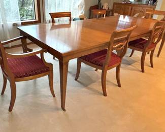Mid Century Heritage Henredon Extension Dining Set
