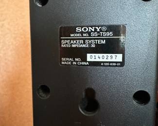Sony SS-TS95 Tower Speakers