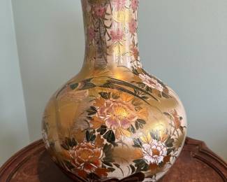 19th Century Japanese Satsuma Pottery&nbsp;Vase
