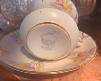 Phoenix Bone China Tea Cup & Saucer