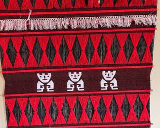 South American Mayan Style Tapestry
