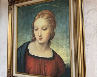 Madonna of the Goldfinch Print after Artist Raffaello Sanzio