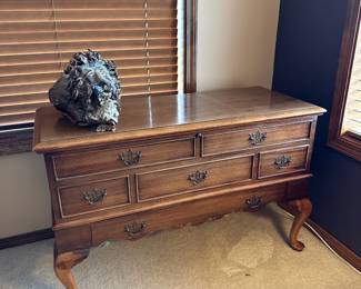 Queen Anne Style Lowboy Chest