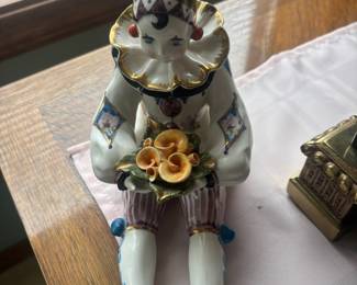 Yamada Original Harlequin Clown Figurine