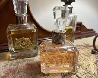 La Juicy Perfume by Juicy Couture, Blushing Perfume by Norell, Eternity Perfume by Calvin Klein