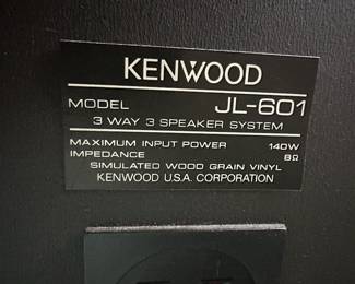 Kenwood 3-Way Floor Speaker&nbsp;JL-601