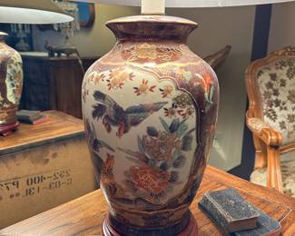 Satsuma Porcelain Table Lamp