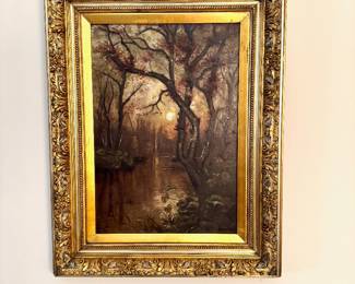 Antique Oil Painting valued at $2800