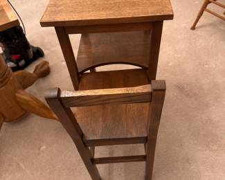 Antique Childs Desk with Matching Chair