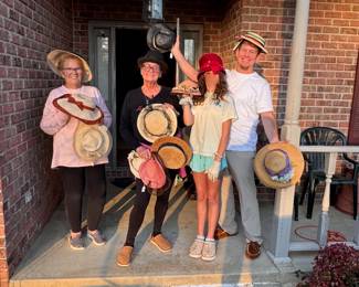 Lots of Vintage Hats