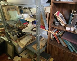 vintage and antique paperwork