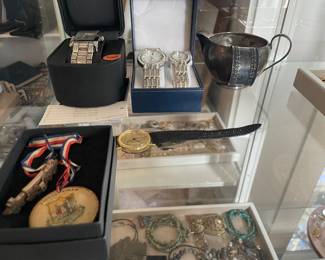 watches, badges, 
