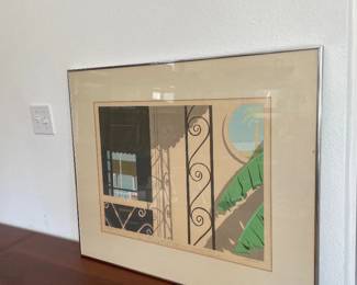 original vintage Florida print