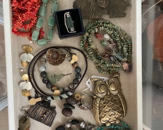 natural stone jewelry, brass belt buckles, handmade jewelry