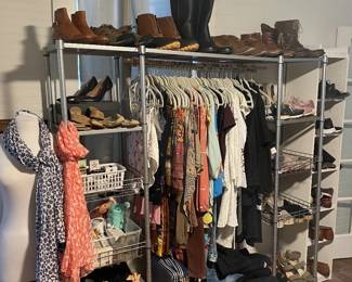 quality clothing and shoes, some high end, all sizes