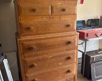 Antique Oak Dresser