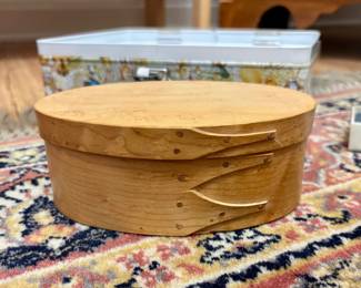 Collectible Shaker Wooden oval box