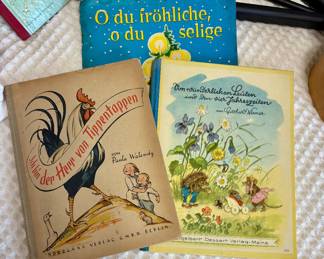 German vintage books
