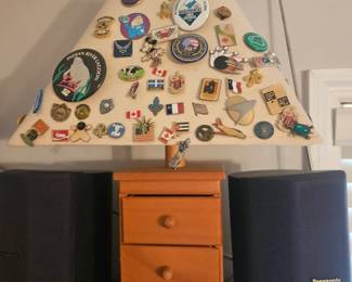 An assortment of lapel pins $1 and up