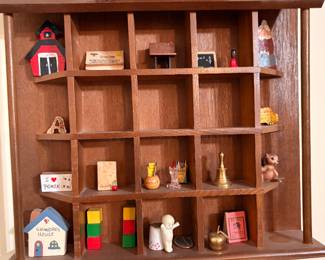 Shadow box with minitures