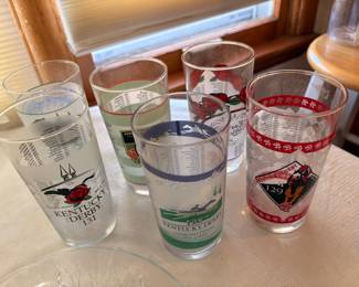 Kentucky derby glasses