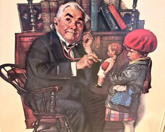 Norman Rockwell print