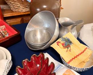 Vintage table cloth and other linens