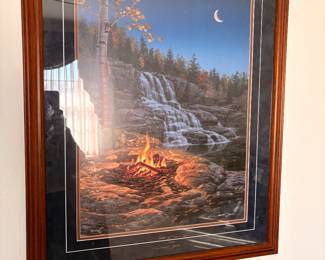 Signed and numbered picture