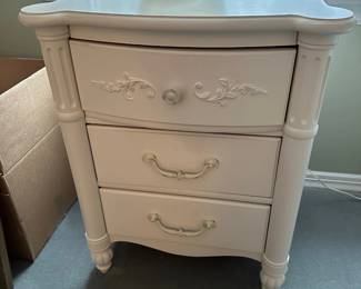 Stanley - White French Style Nightstand