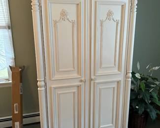 Stanley - White French Style Armoire