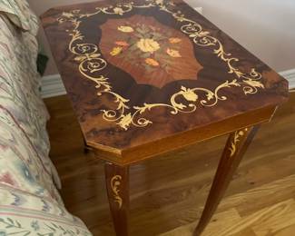 Inlaid Side Table