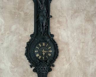 Figural Wall Clock