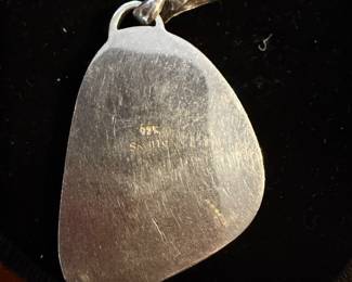 Sterling and Turquoise Pendant