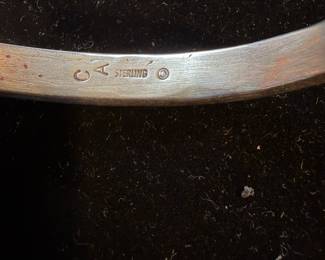 C A Sterling Bracelet