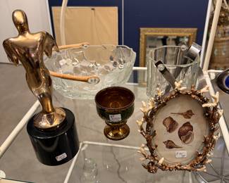 Decorative items 1/2 off marked price