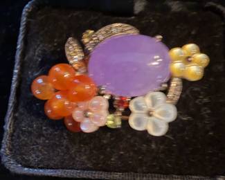 Sterling Ring with flowers