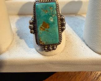 Sterling and Turquoise Ring