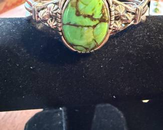 Sterling and Turquoise Bracelet