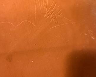 Charger plate Signature $30.00