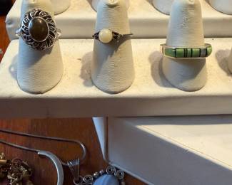 Ladies Sterling Rings