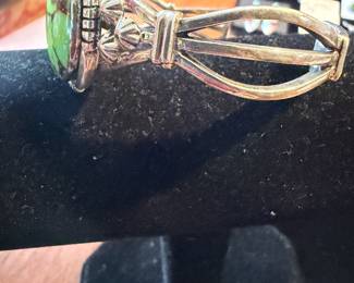 Sterling and Turquoise Bracelet