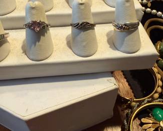 Ladies Sterling Rings