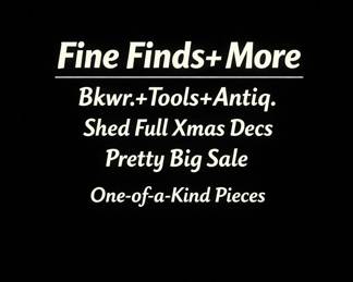 Vint.+Mod Appl.+Bkwr+ Tools, Antiq+ Shed Full, BIG SALE