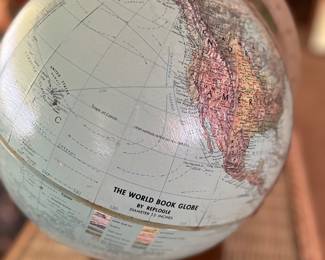 VTG Globe from World Book