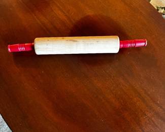 Red Handled Rolling Pin