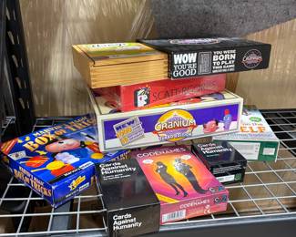 Board games some new in plastic