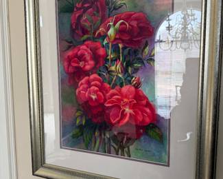 Watercolor of local artist